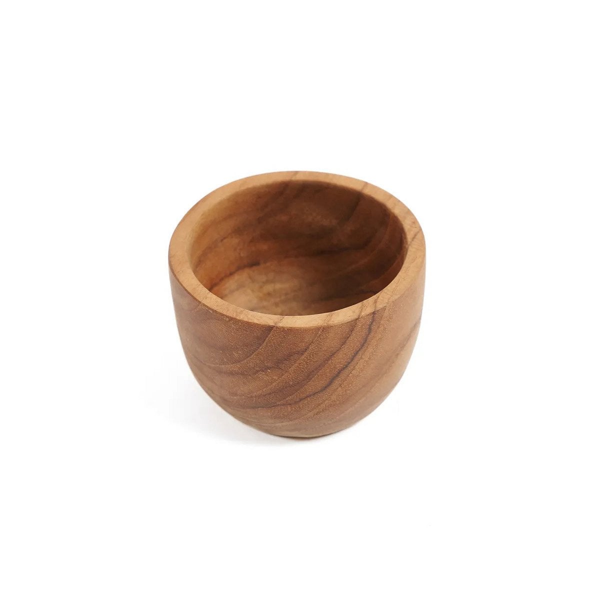 Teak Root Egg Cup - Rustic Natural Wood Breakfast Accessory