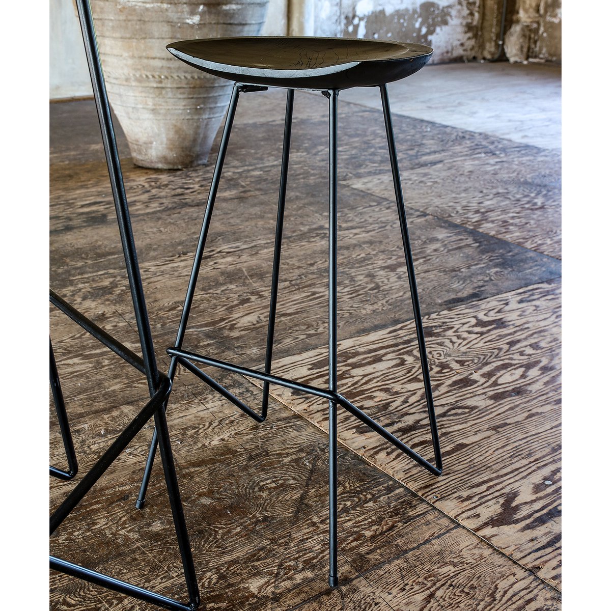 Loft bar stool black