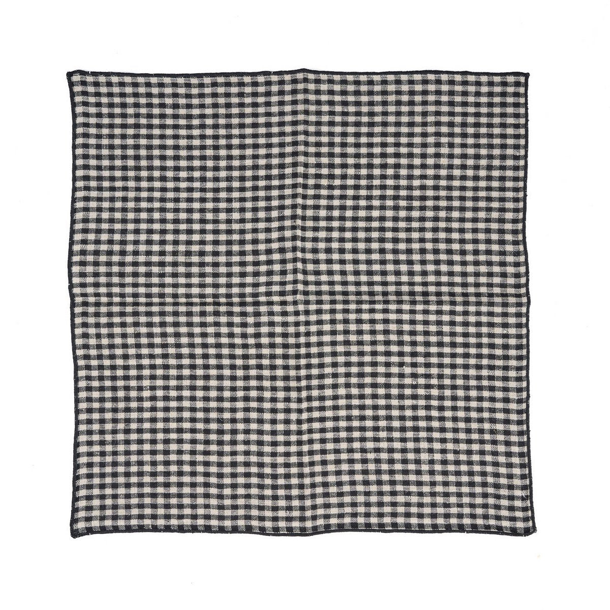 The Picknick Napkin - Natural Black - 45x45