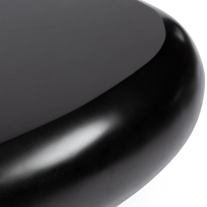 Coffee Table Black Matt - Modern Low Profile Accent