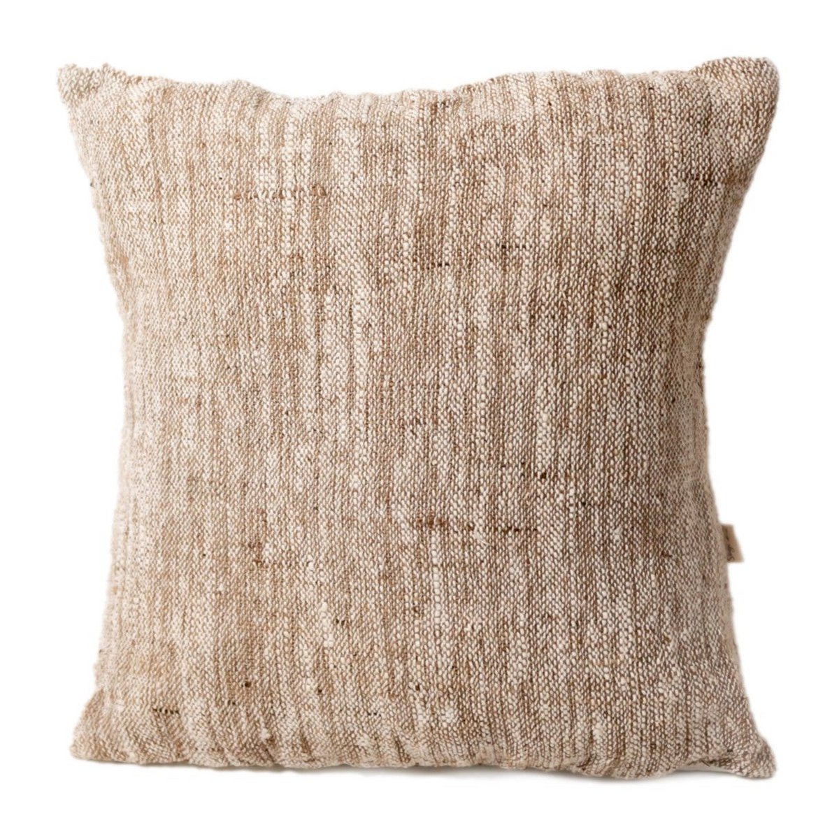 Cotton Cushion Cover - Natural Beige, Sustainable Home Decor