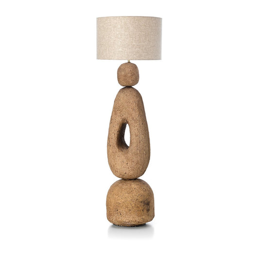 Mud Papier-Mâché Floor Lamp - Extra Large Lampatha Christie