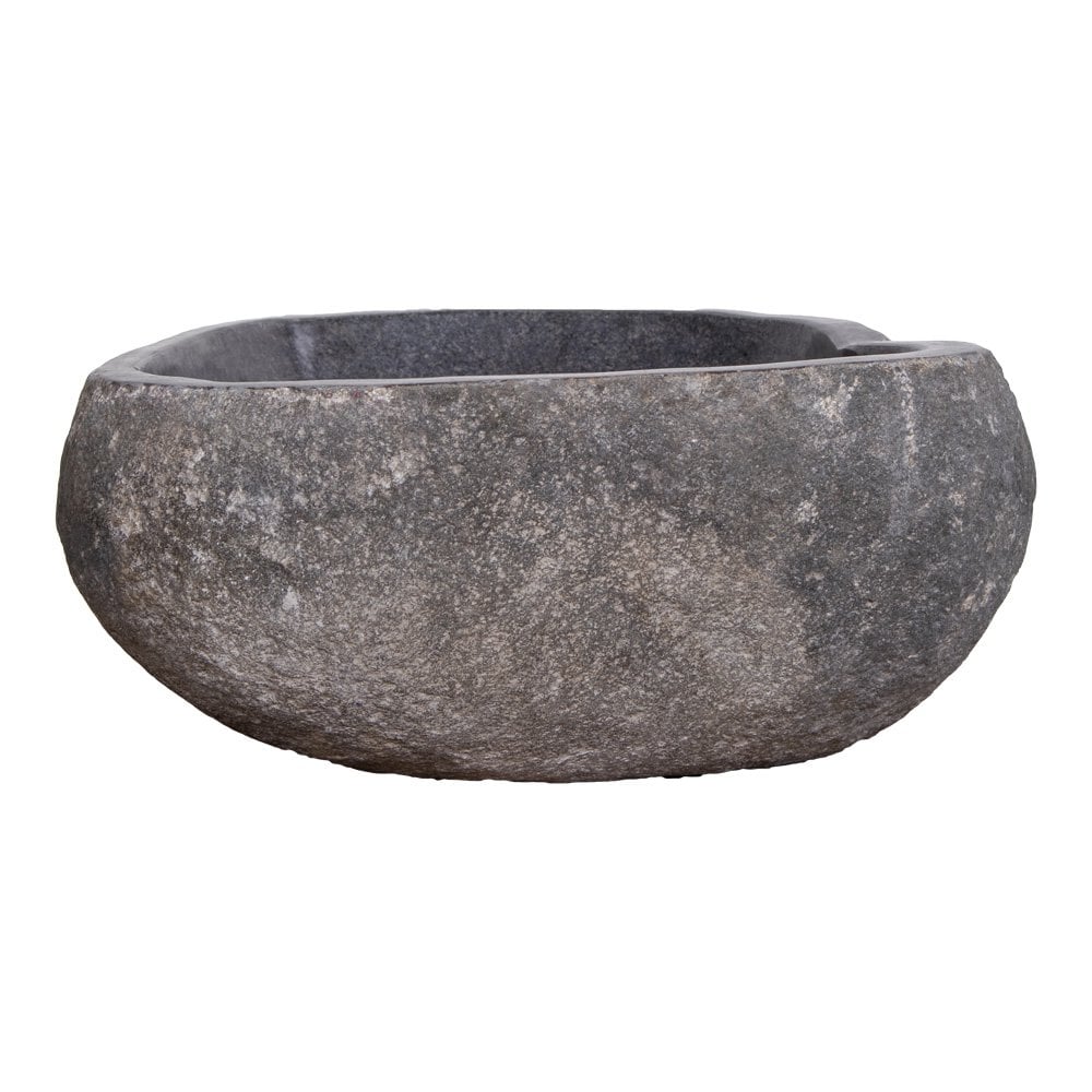 Donau Riverstone Sink - Natural Stone, 40x35x15cm