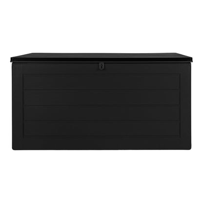 Dubrovnik Cushion Box  - Cushion Box, plastic, black, 146,5x61x64,5 cm, 490 L