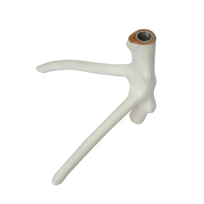 White Twig Candle Holder - Triple Candle Design