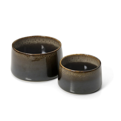 Ceramic Bowl - Dark Brown Kyoto Bowl - Medium Size
