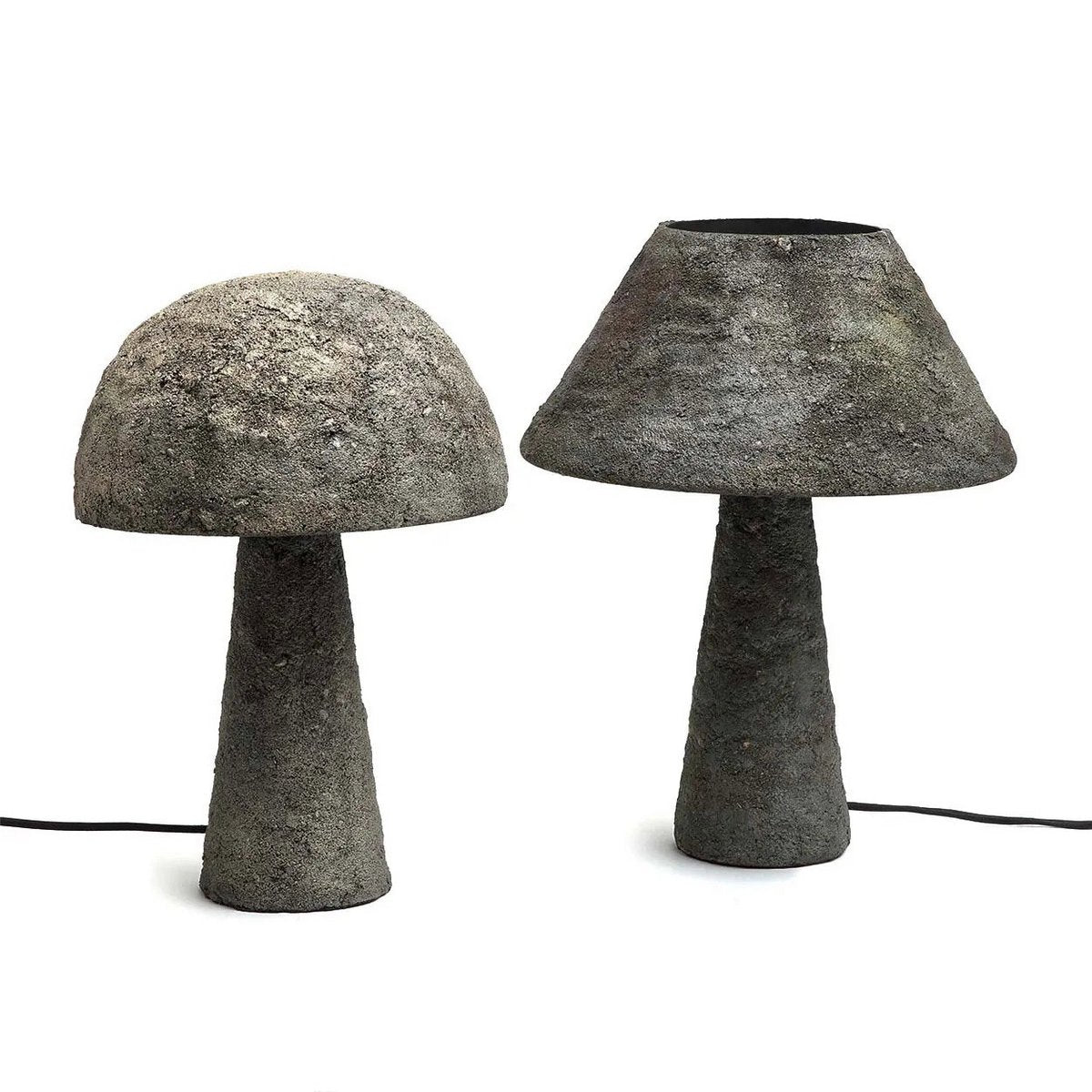 Concrete Table Lamp – Industrial Cosy Bedside Lighting