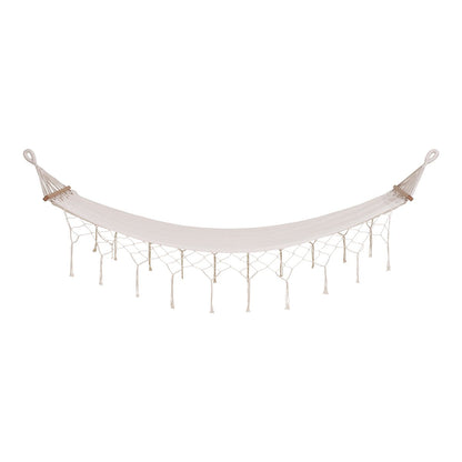 Edessa Hammock - Off White, Polyester/Cotton/Larch