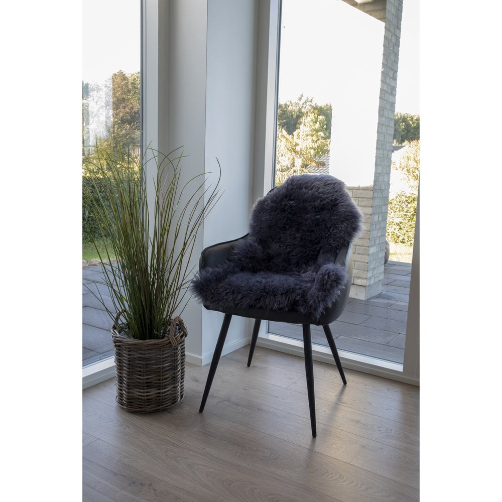 Lambskin - Real Lambskin, Grey - 50x85 cm