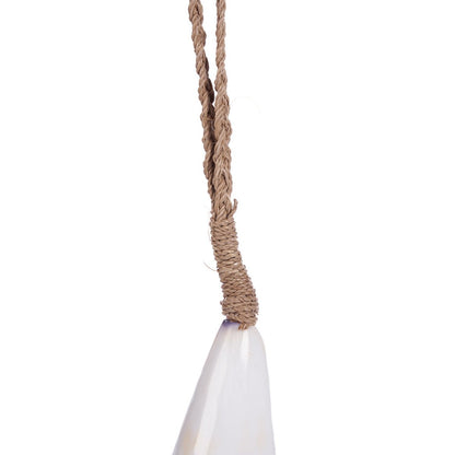 Seagrass Shell Necklace - Natural Coastal Style