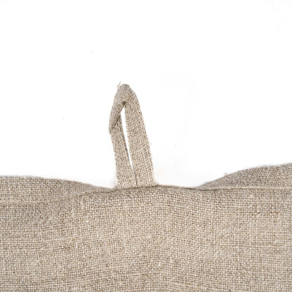 Linen Kitchen Towel - Natural White Fish Design - 50x70