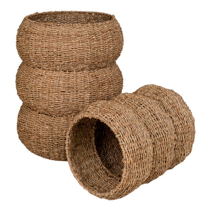 Seagrass Storage Baskets - Natural Set of 2 | Sarbas