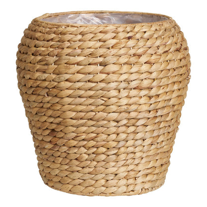 Denia Basket - Natural, Water Hyacinth, Ø34.5x34.5cm
