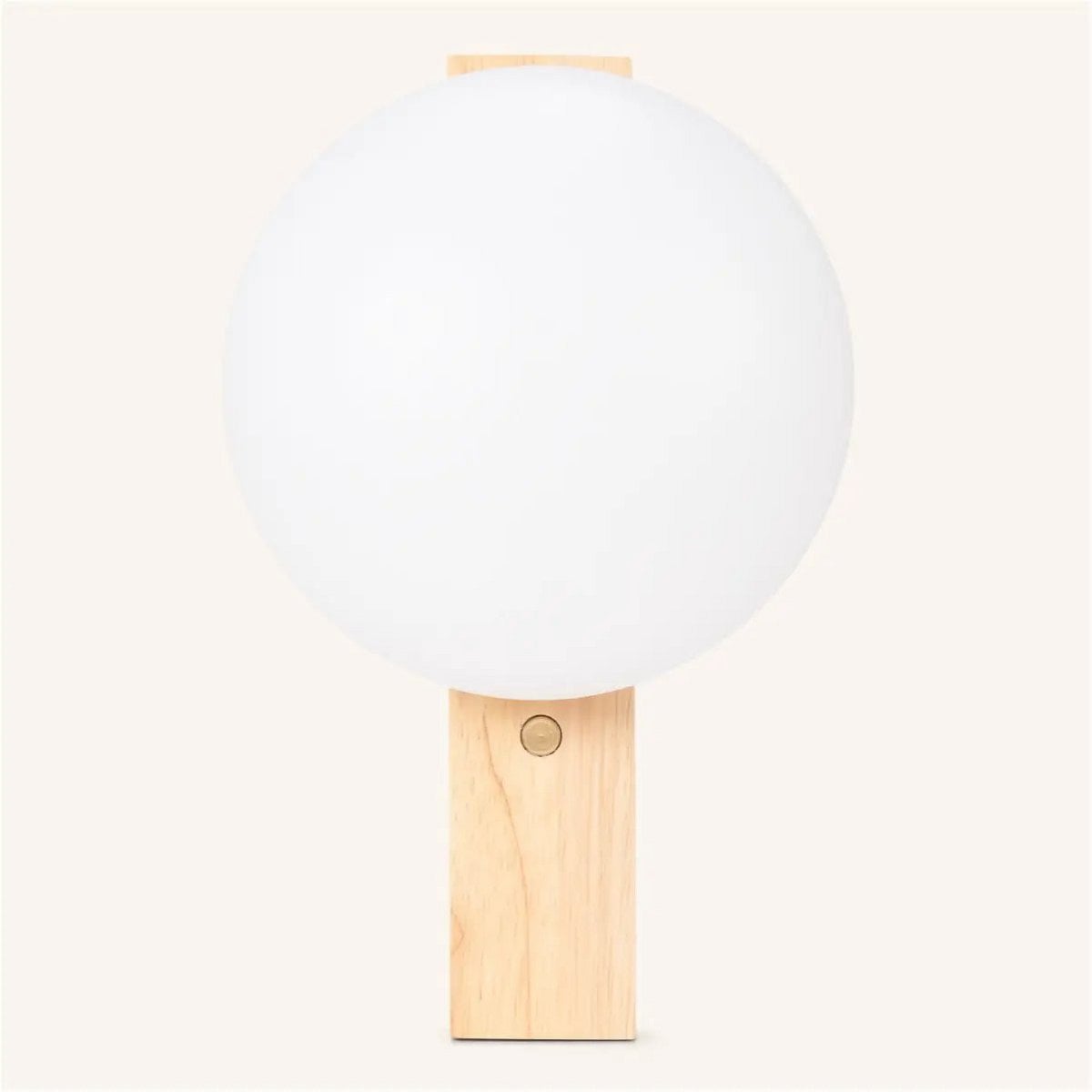 Matthew Light Brown Stylish Wooden Cordless Wall Lamp – Rechargeable & Dimmable