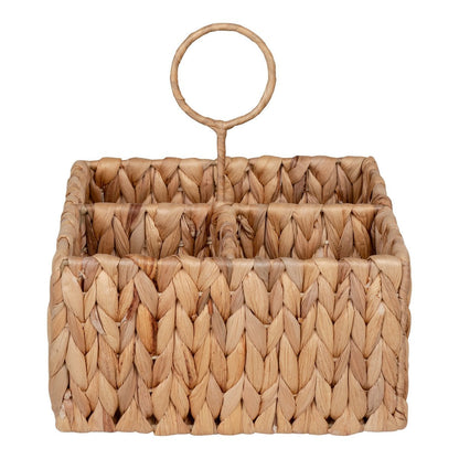 Pleiku Storage Box - Storage Box, water hyacinth, natural, 20x11x20 cm