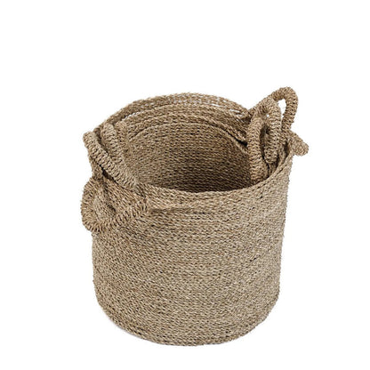 Seagrass Basket Small - Natural Woven Sensity Storage