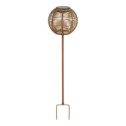 Carlisle Lamp, rechargeable with integrated solar panel, nature