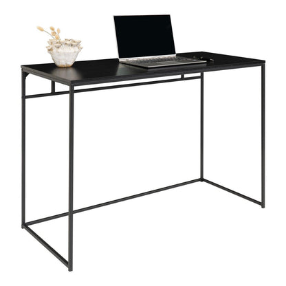 Mesa Vita - negra, acero, 100x45x75cm