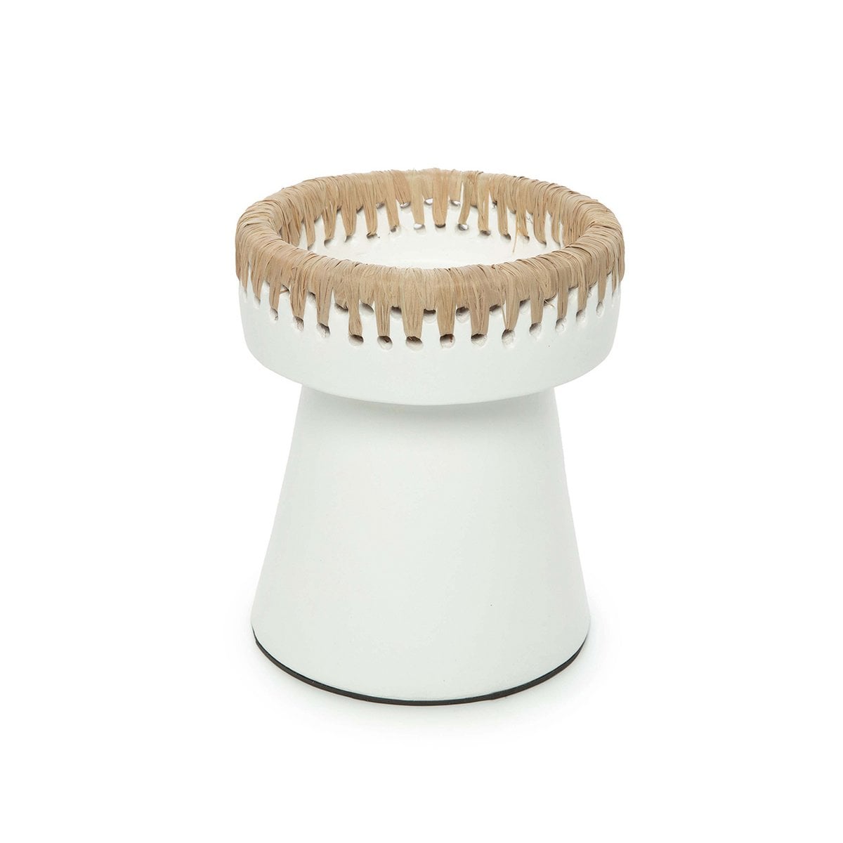 Portavelas Pretty - Biel natural - M