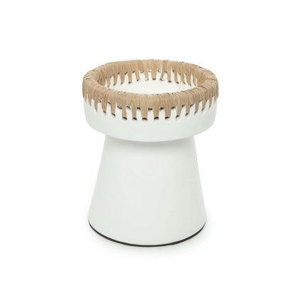 Portavelas Pretty - Biel natural - M