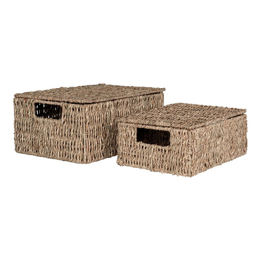 Venoso Baskets - Natural, Seagrass - Set of 2