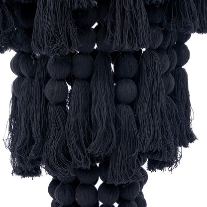 The Nomad Cotton Chandelier - Black - XL