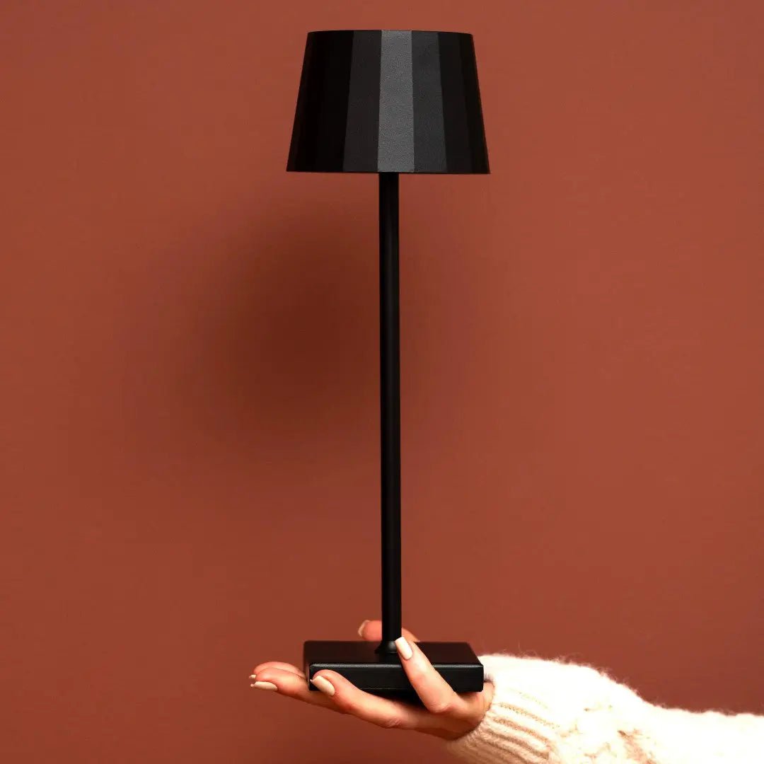 William Black Rechargeable Table Lamp | 120-Hour Battery & Dimmable
