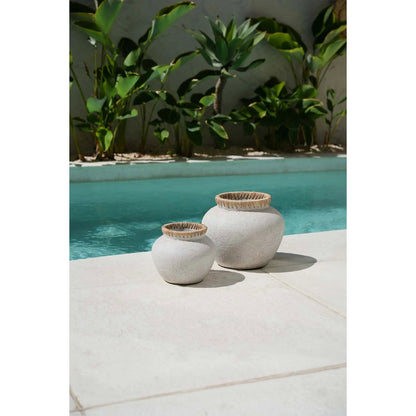 El Jarrón Styly - Concreto Natural - M