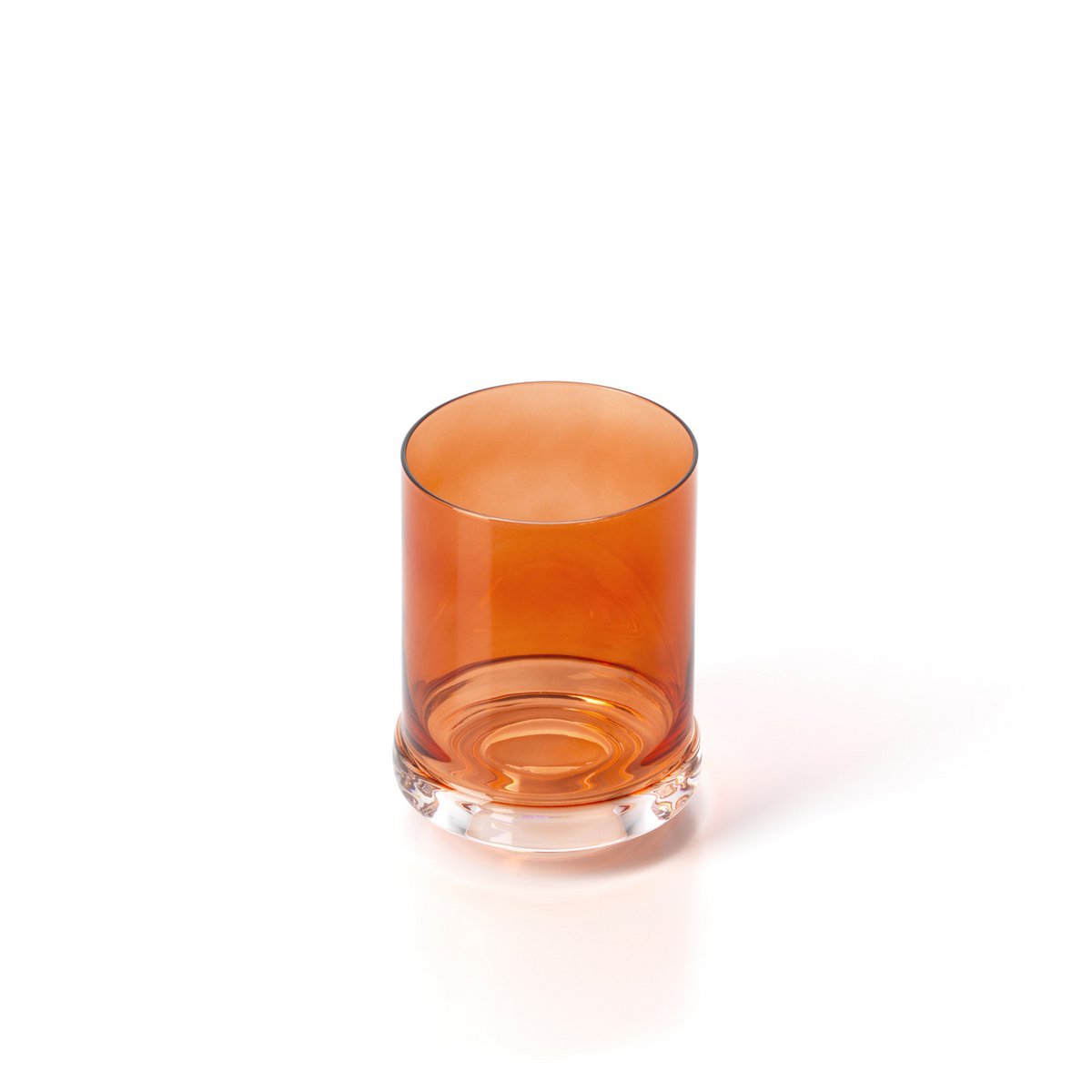 Recycled Glass Tumbler - Orange DOF Drinkware