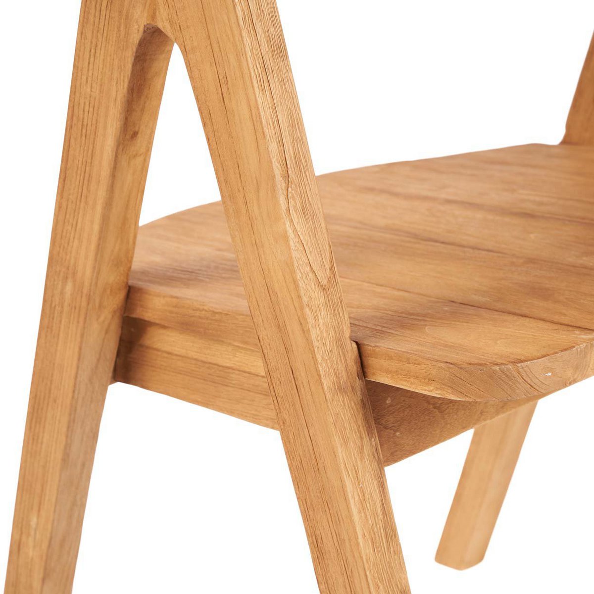 Teak Outdoor Dining Chair - Nihi Sumba Elegant Design