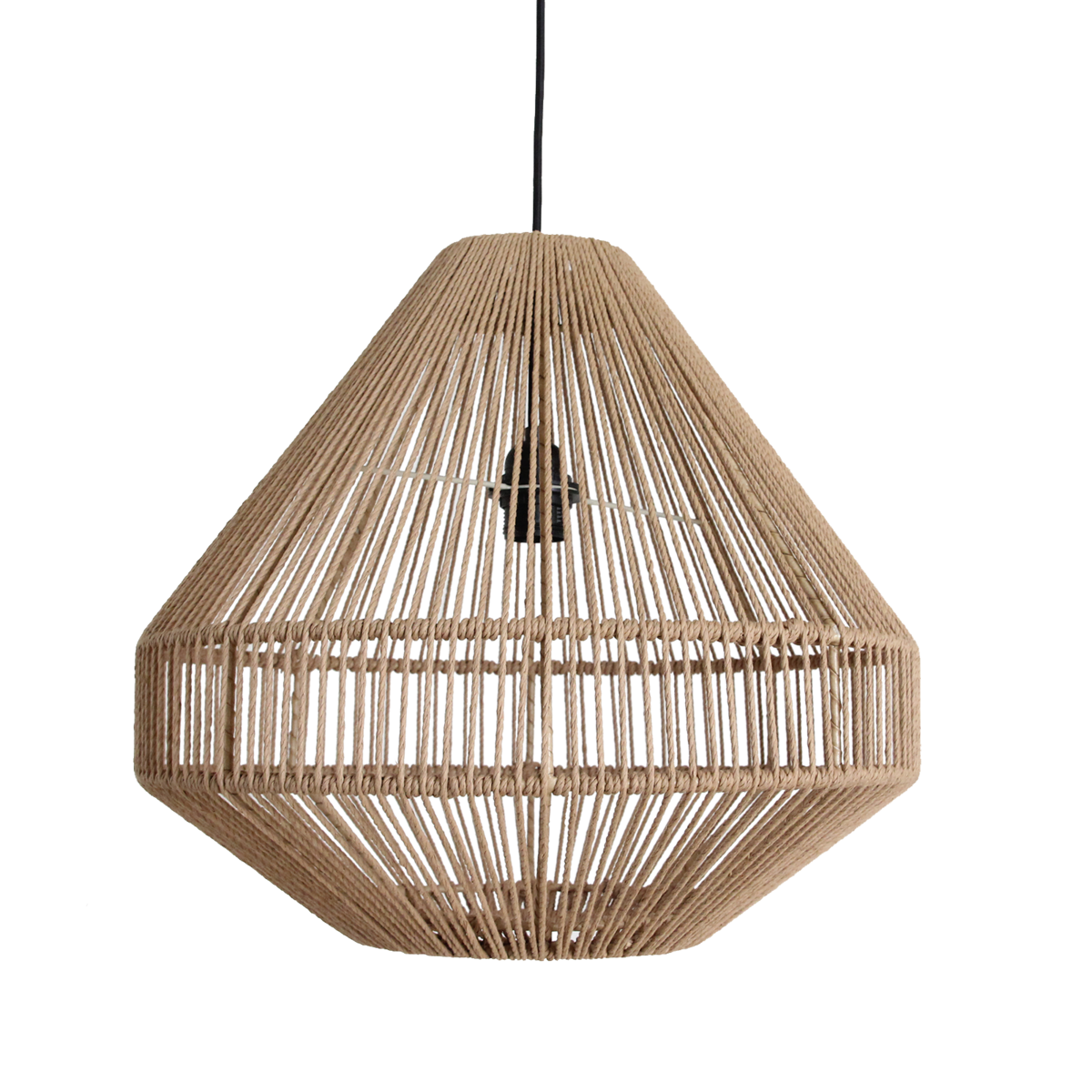 Lámpara colgante Linea Diamond natural