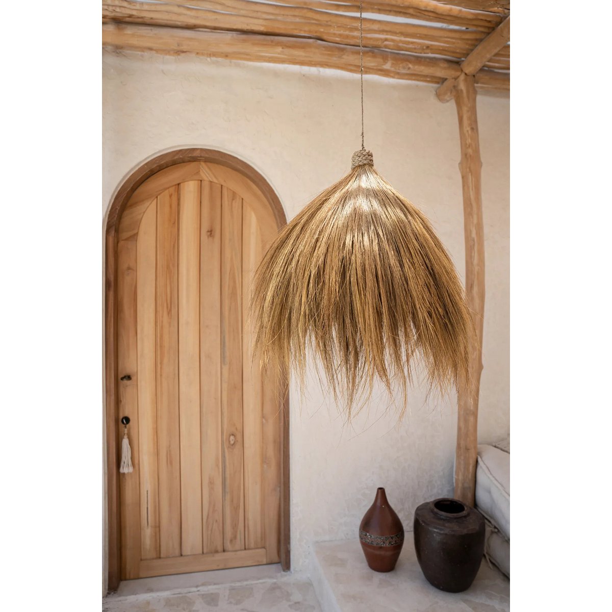 La Lámpara Colgante Rayung Hut - Natural - L