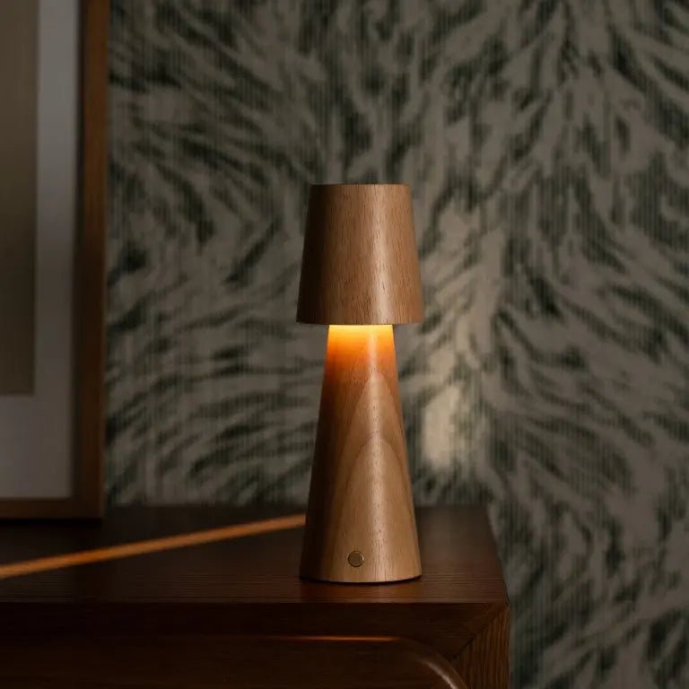 Lucas Rechargeable Table Lamp | Dimmable, Cordless & Up to 100 Hours of Battery Life