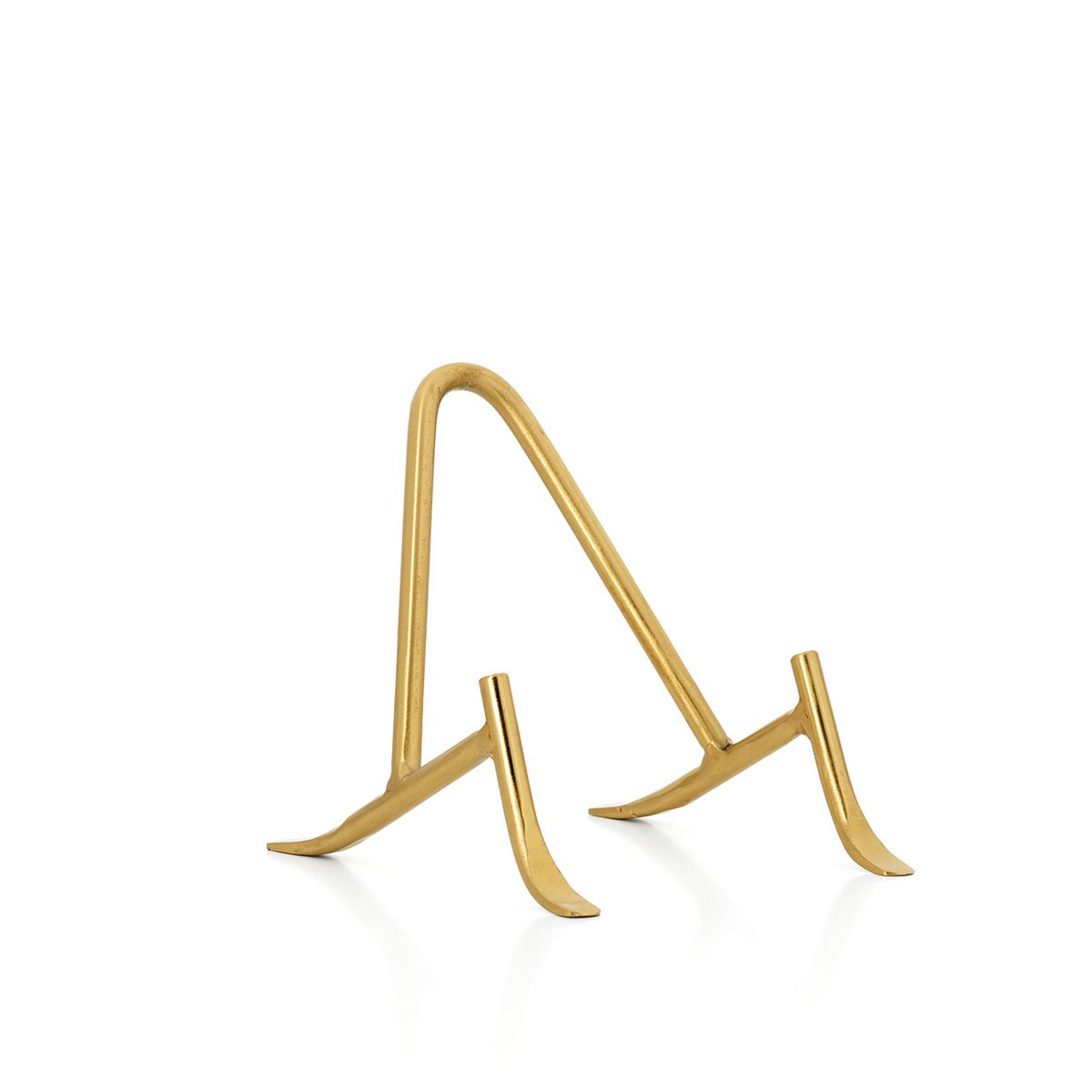 Gold Iron Tablet Stand - Elegant Hands-Free Book Holder