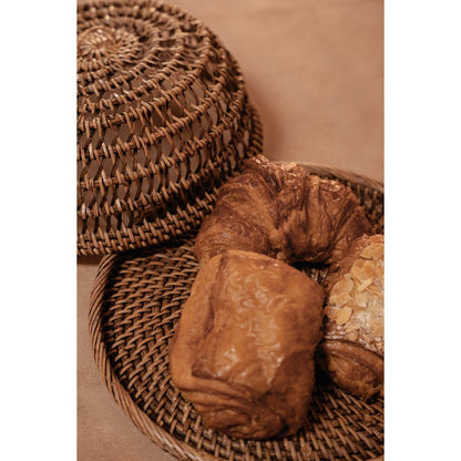 Rattan Food Cover - Natural Brown - M