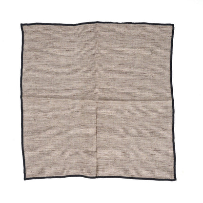 Linen Napkin - Natural Black - 45x45
