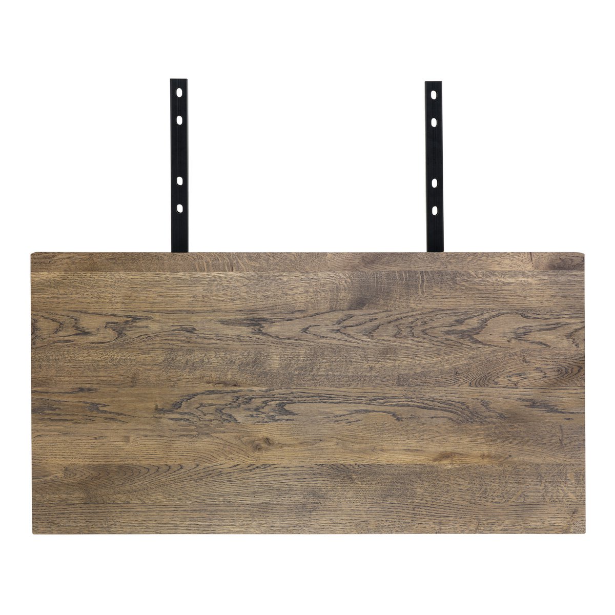 Extension Plates for Montpellier Table - Smoked, Oak/Steel, 95x50x4 cm - Set of 2