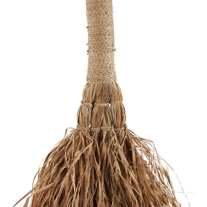 Natural Grass Broom – Decorative Accent, Handcrafted Home Decor