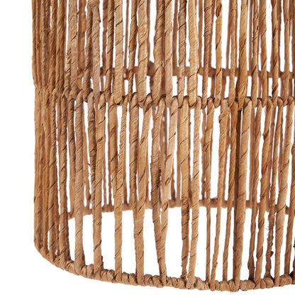 Banana Leaf Pendant Light - Natural Woven Lamp, Large