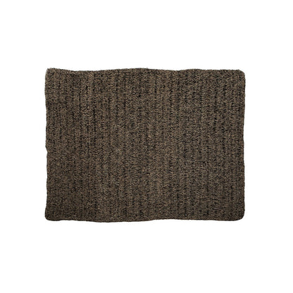 La alfombra de junco marino – Negro natural – 180x240