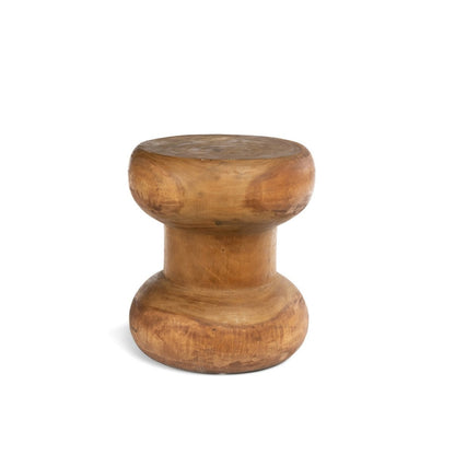Natural Suar Wood Stool - Wayra Organic Accent Seating