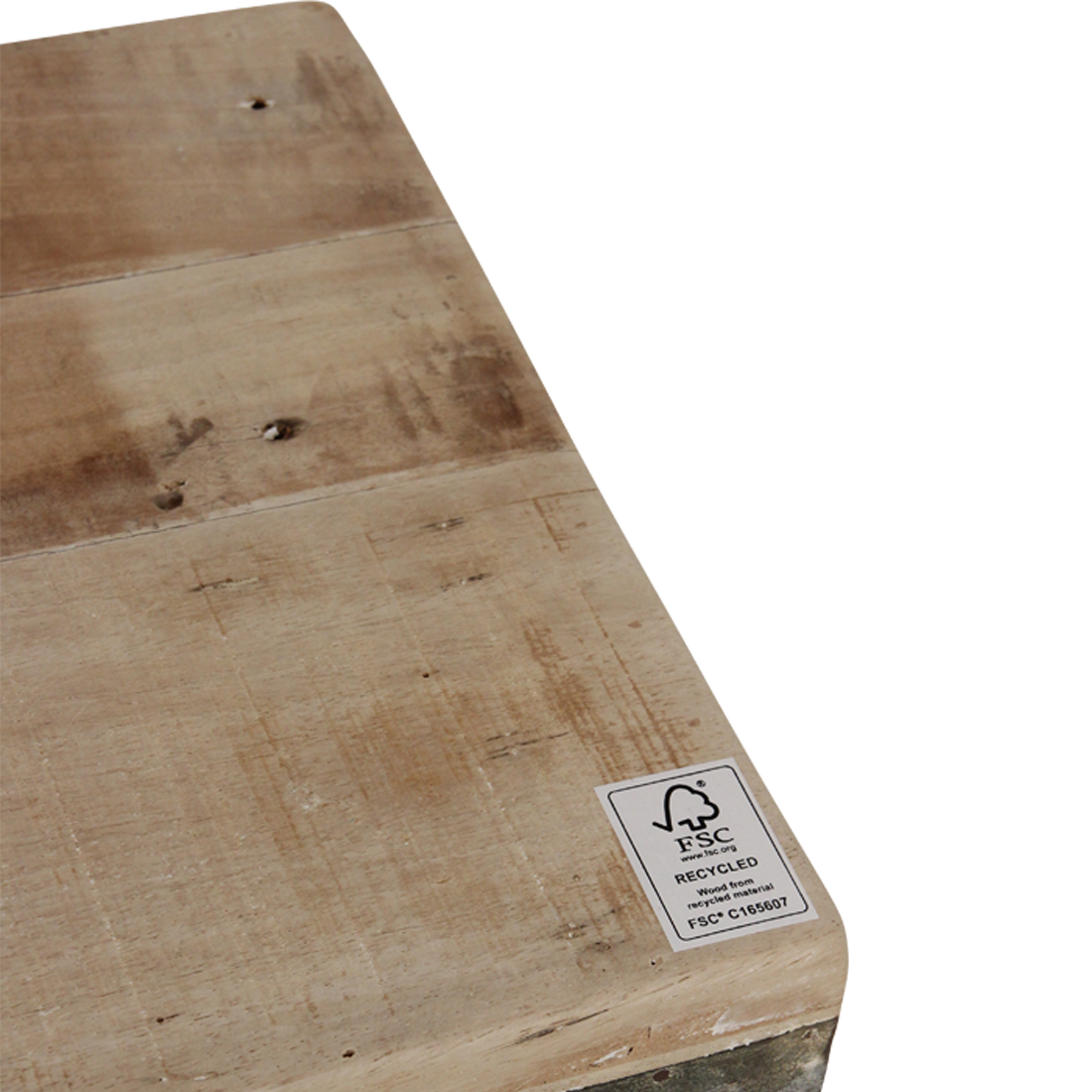 Limewash Folding Dining Bench – Rustic Seating, 120/160 cm