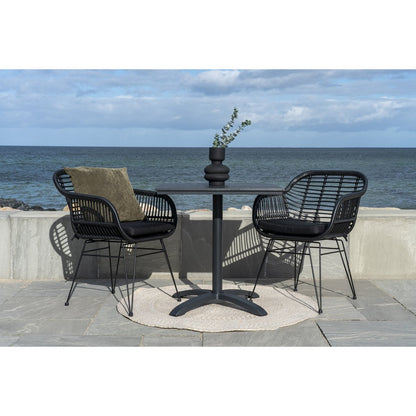 Menorca Rug - Sand, 100% Recycled PET, Ø120 cm