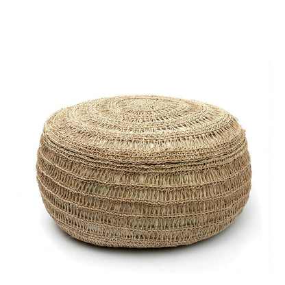 The Seagrass Pouffe - Natural - M