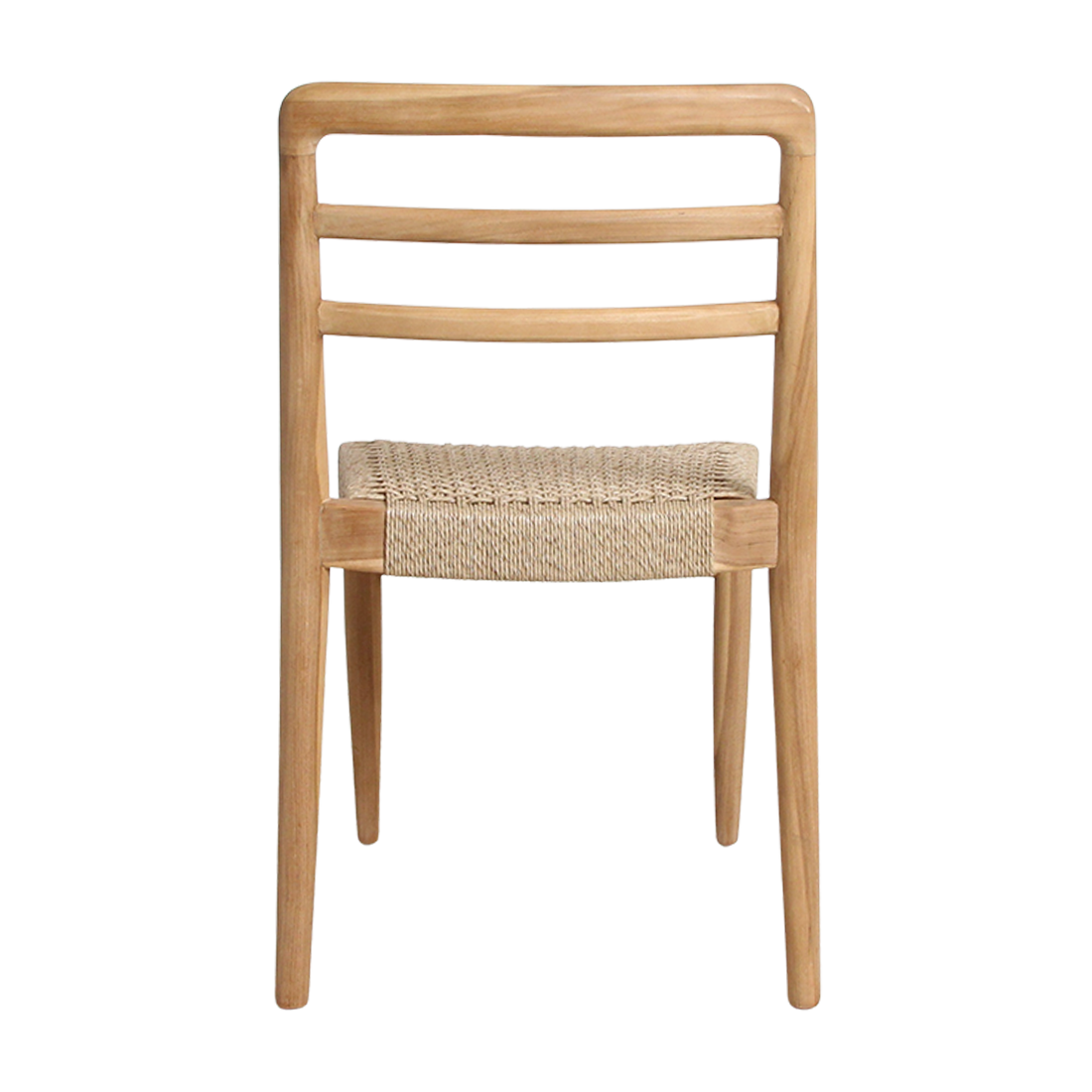 Teak Garden Chair - Natural FSC Wood Outdoor Seating