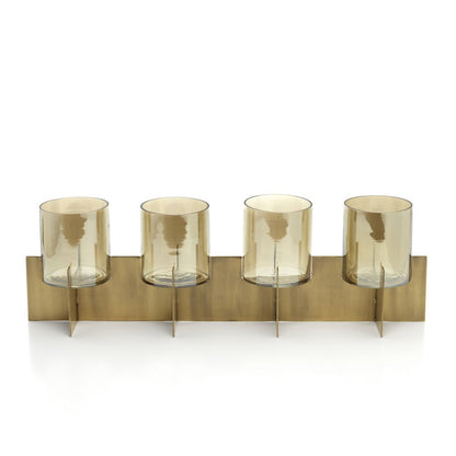 The Quarta Candle Holder - Gold