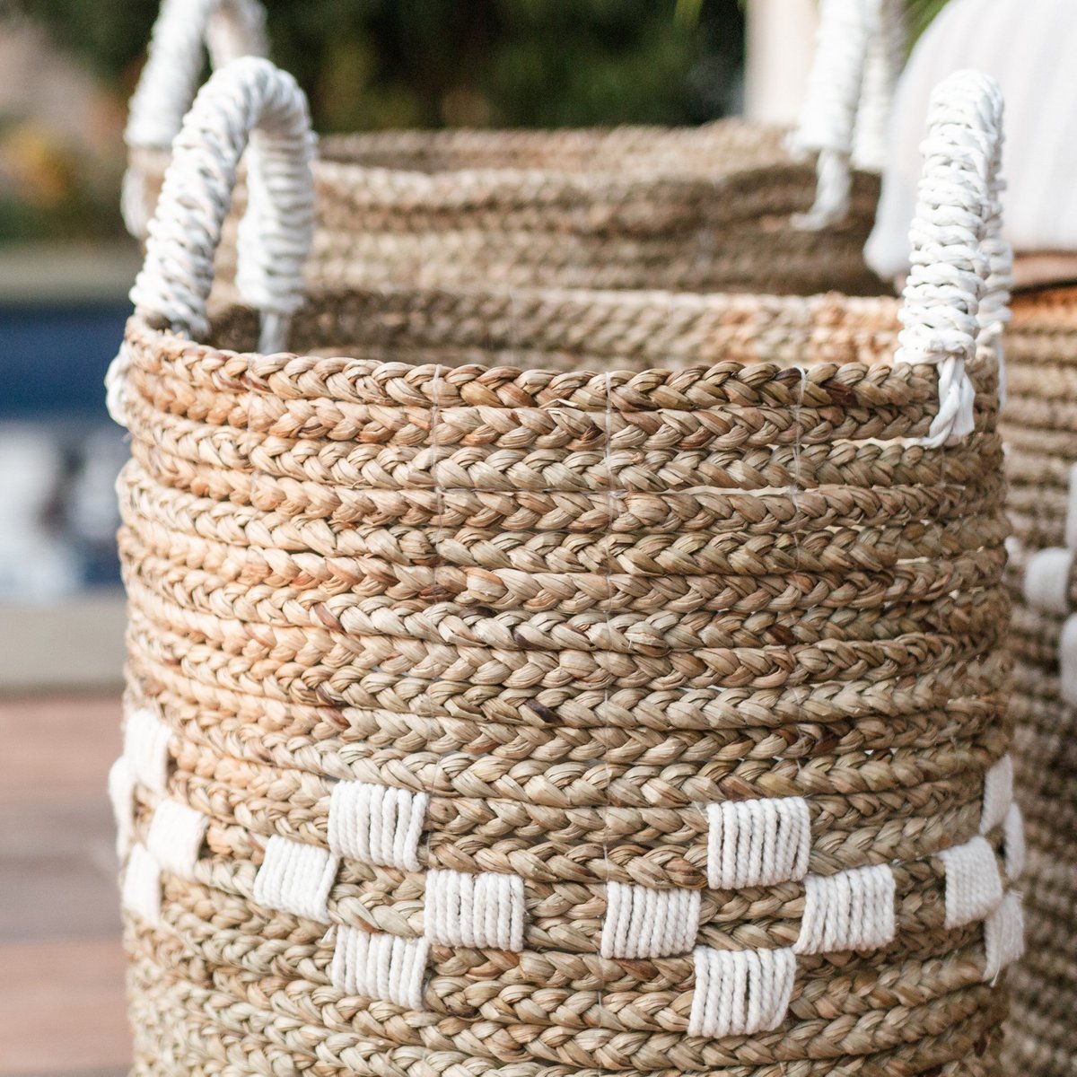 Seagrass Basket - Laundry Basket, Plant Basket, Storage - 3 Sizes