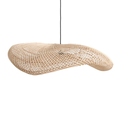 Wave hanging lamp Naturel XL