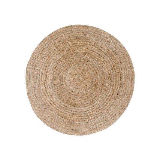 Jute Area Rug - Στρογγυλό Χαλί από Γιούτα, 90cm