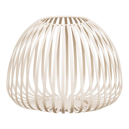 Stoense Lantern, metal, beige, ø25x19 cm